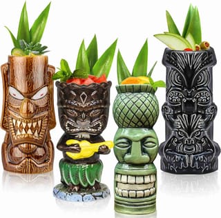 Vasos y jarras Tiki